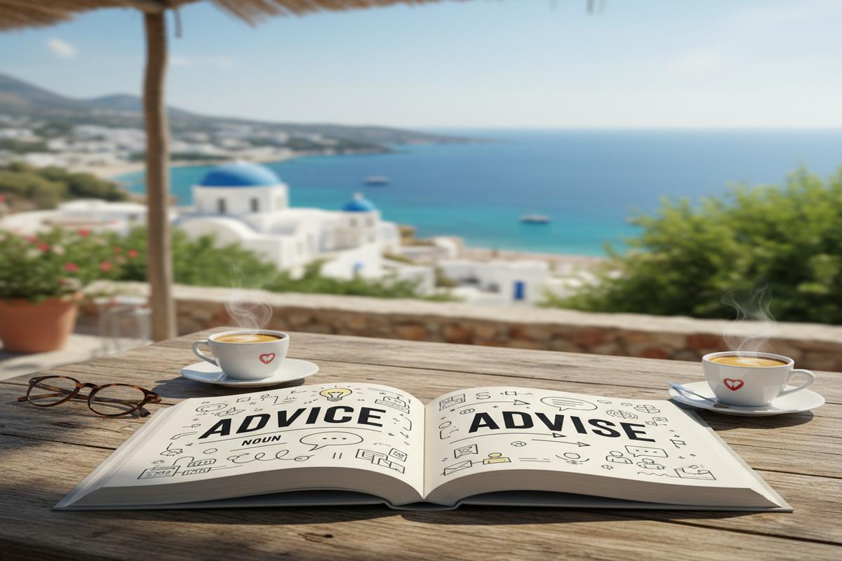 Advice vs Advise farkı: doğru kullanım, telaffuz, örnekler