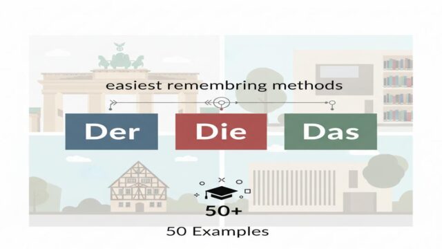Almanca Artikel: Der–Die–Das Kuralları ve Hızlı Ezber
