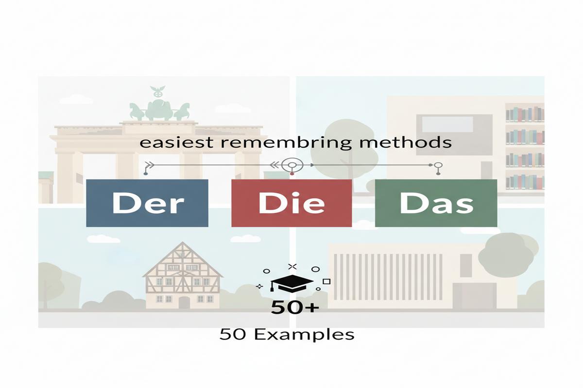 Almanca Artikel: Der–Die–Das Kuralları ve Hızlı Ezber