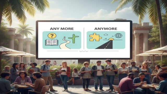 Any more vs Anymore: Doğru Kullanım ve Hızlı Kontrol