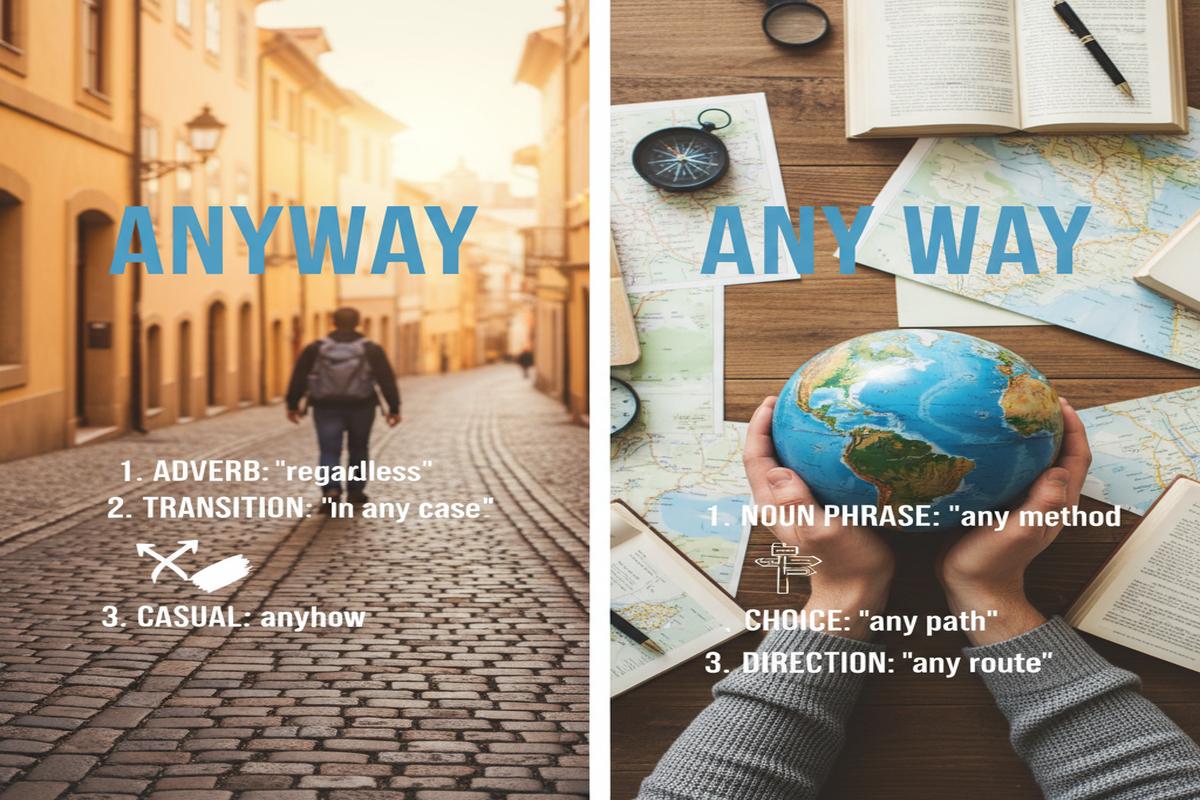 Anyway ve Any way: Anlam, Farklar ve Doğru Kullanım