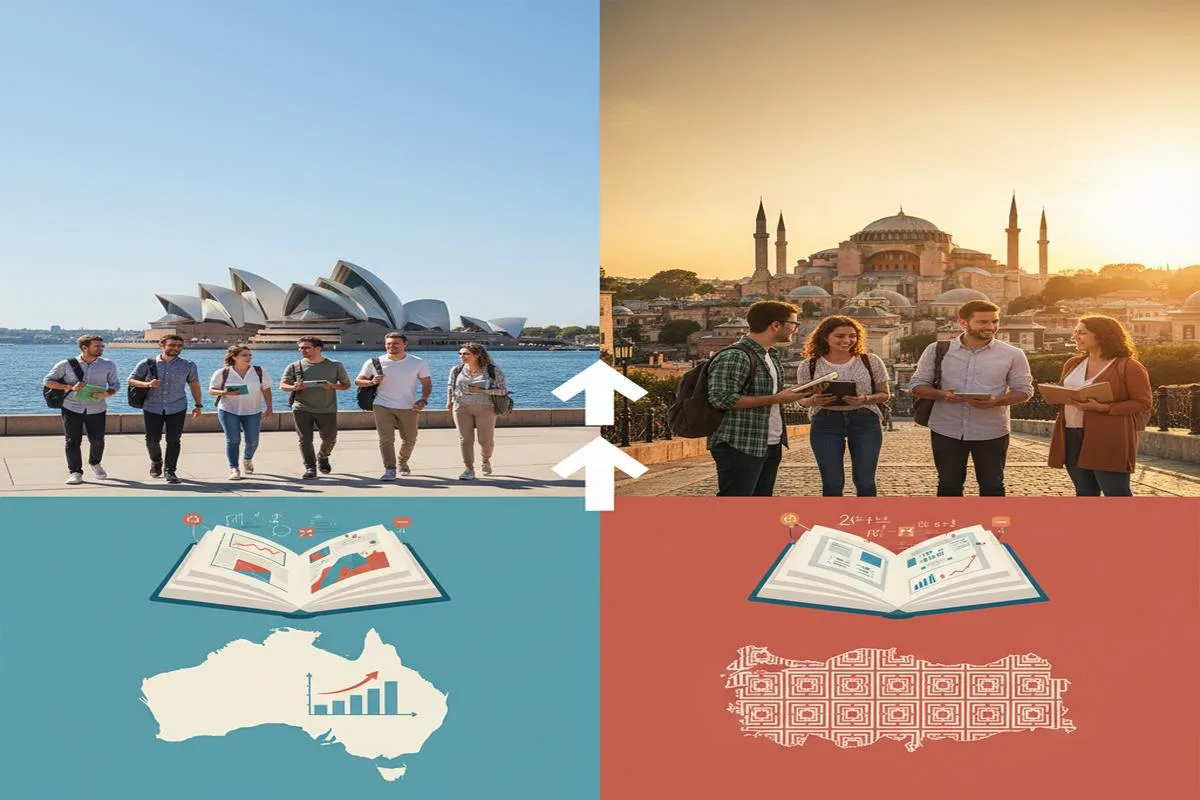 Avustralya mı Türkiye mi? Üniversite Karşılaştırması + Rehber