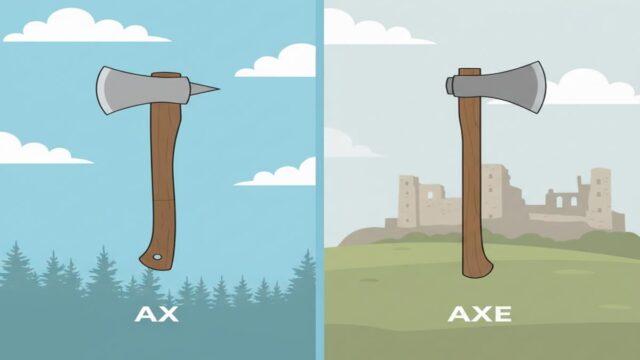 Axe mi Ax mi? Doğru Yazımı Bölge ve Stile Göre Seçin