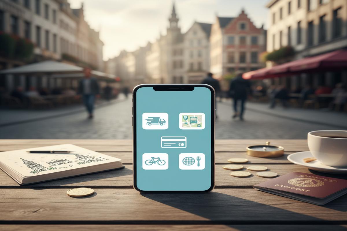 Belçika’da Gerekli 5 Uygulama: Ödeme, Ulaşım, Yemek