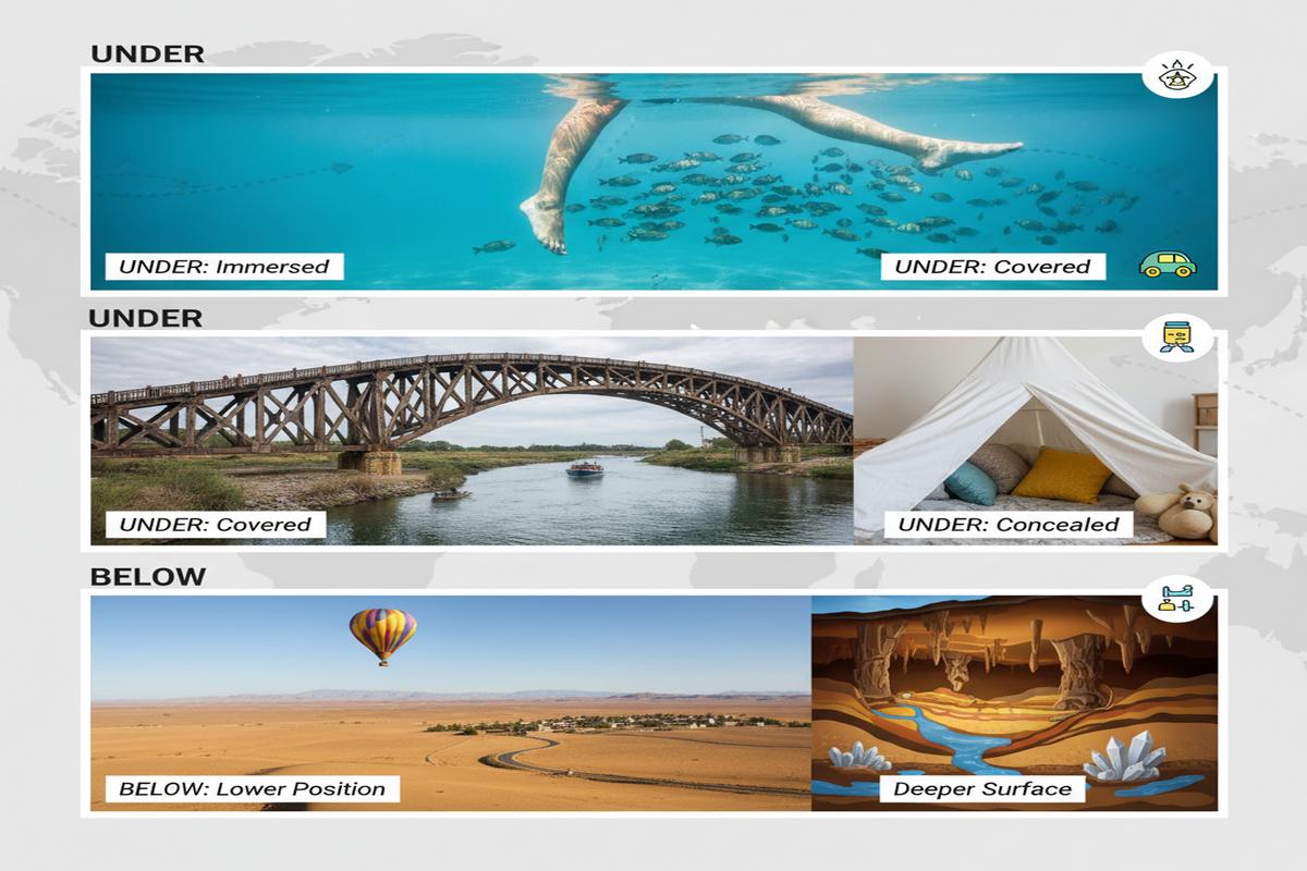 Below vs Under: Anlam, Farklar ve Doğru Kullanım Rehberi