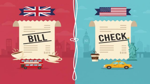 Bill mi Check mi? ABD–UK Restoran Dil Farkları ve İpuçları
