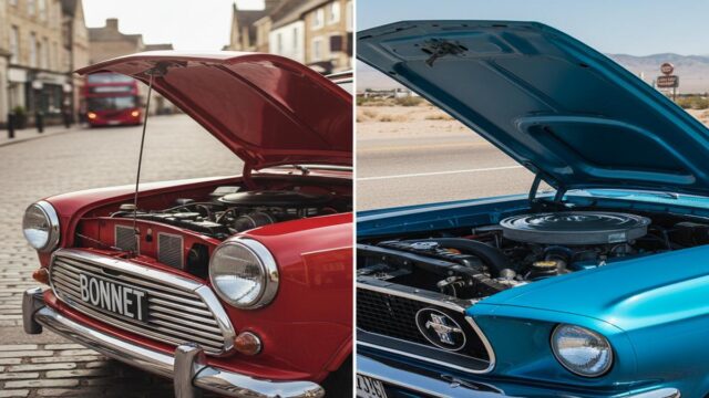Bonnet mi Hood mu? UK–US otomotiv terimleri rehberi