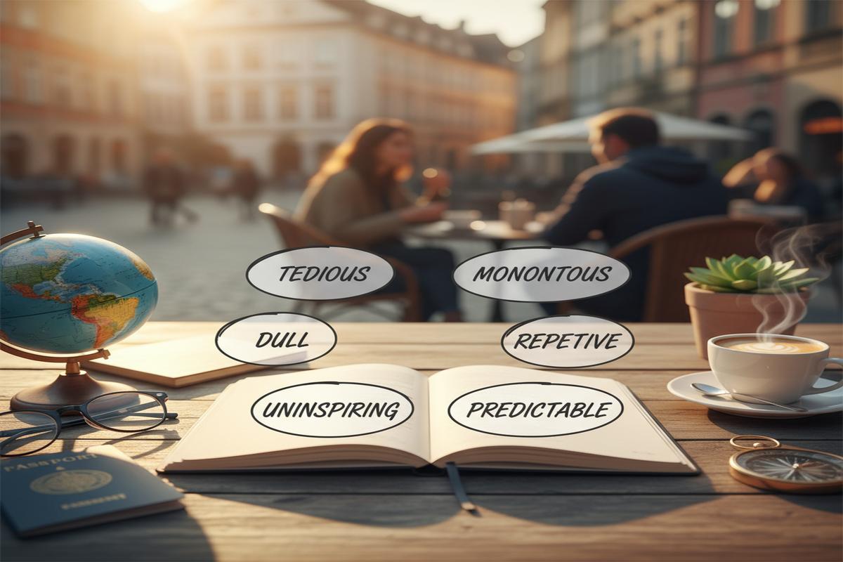 Boring Yerine 6 Güçlü Kelime: Doğru Kullanım Rehberi
