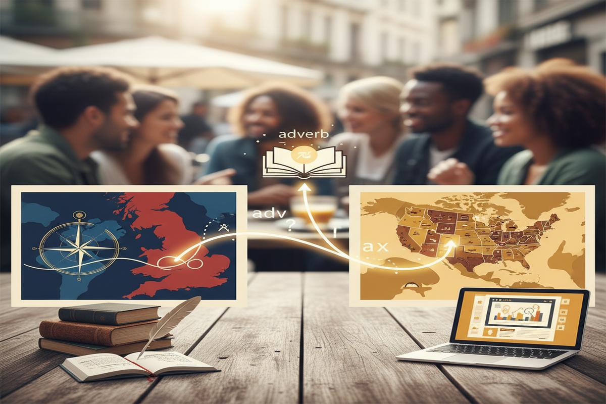 BrE–AmE Zarflar Farkları: Net Kurallar ve Güncel Kullanım