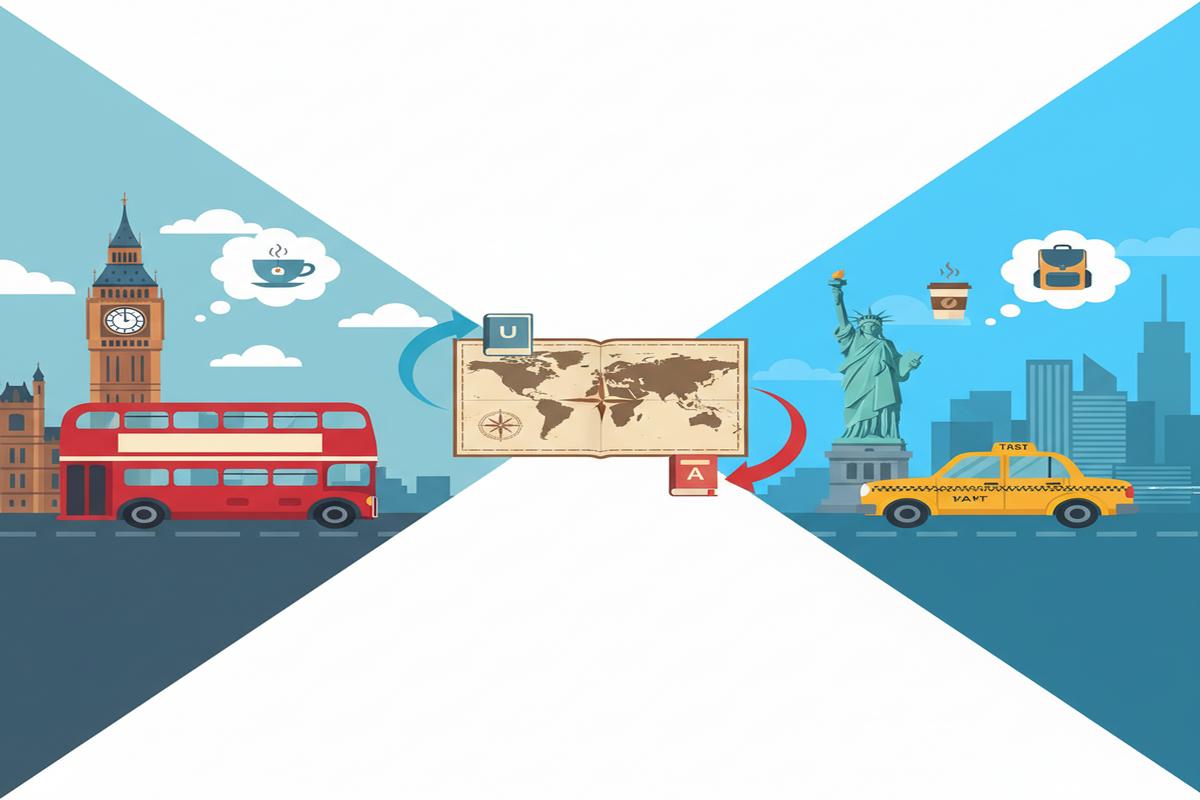 BrE vs AmE: Phrasal Verbs Farkları + Net Kullanım Rehberi