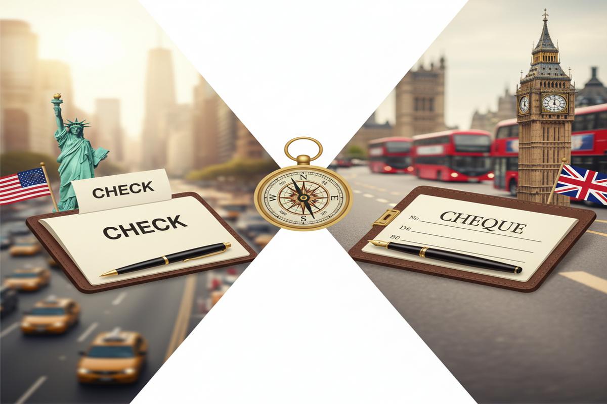 Check vs Cheque farkı: Hangi ülkede nasıl kullanılır