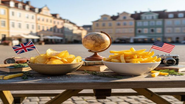 Chips mi Fries mi? Crisps Farkı ve Menüde Doğru Sipariş