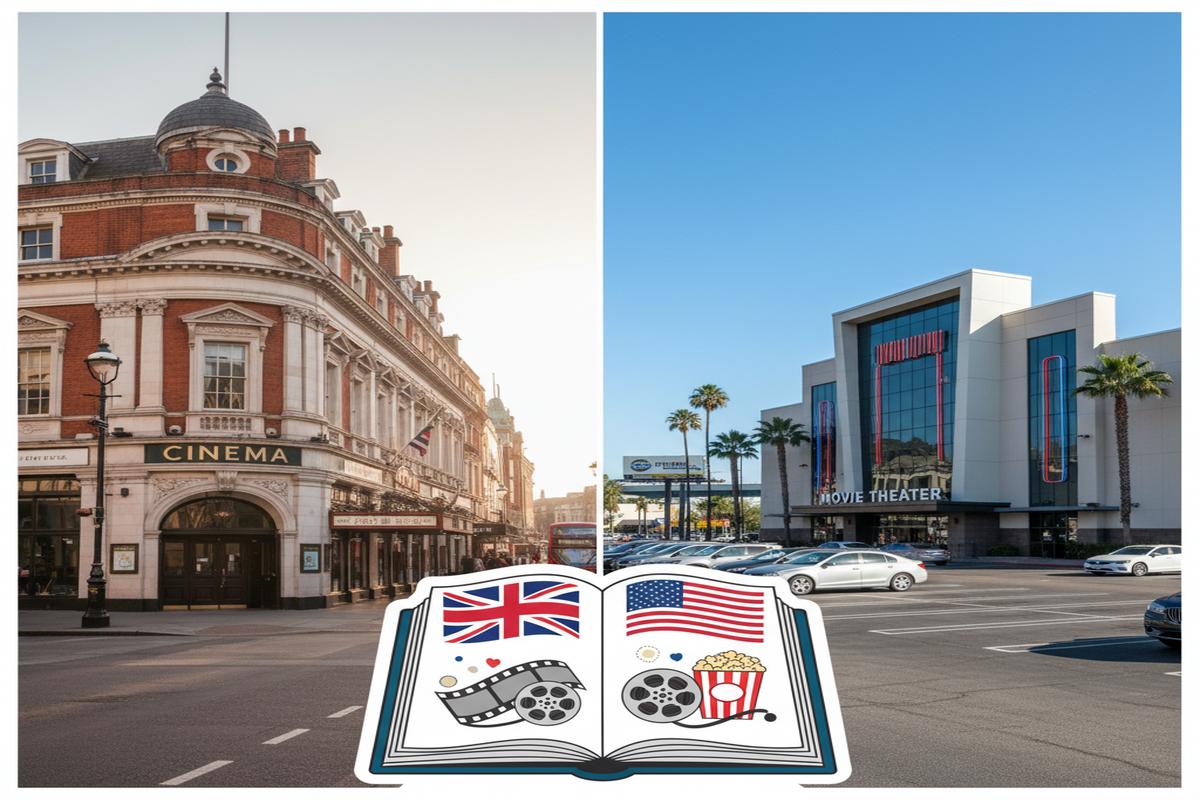 Cinema mı, Movie Theater mı? UK–US Farkları ve Kullanım