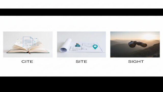 Cite, Site, Sight farkı: Telaffuz, anlam ve doğru kullanım