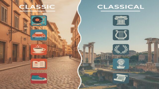 Classic vs Classical: Doğru Kullanım Rehberi ve Örnekler