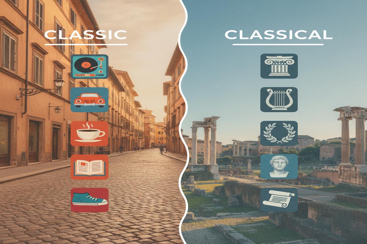 Classic vs Classical: Doğru Kullanım Rehberi ve Örnekler