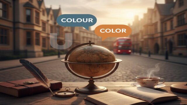 Colour vs. Color: İngilizce Yazım Seçimi ve Tutarlılık