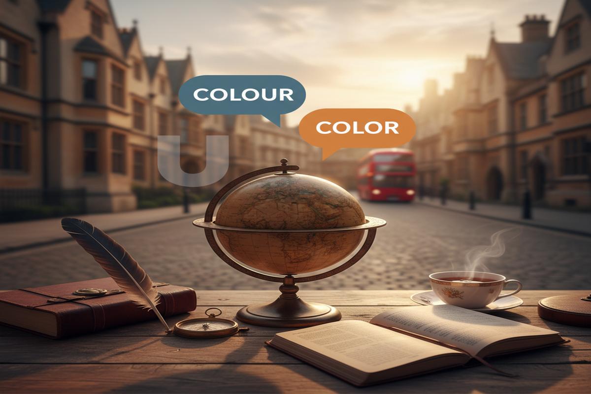 Colour vs. Color: İngilizce Yazım Seçimi ve Tutarlılık