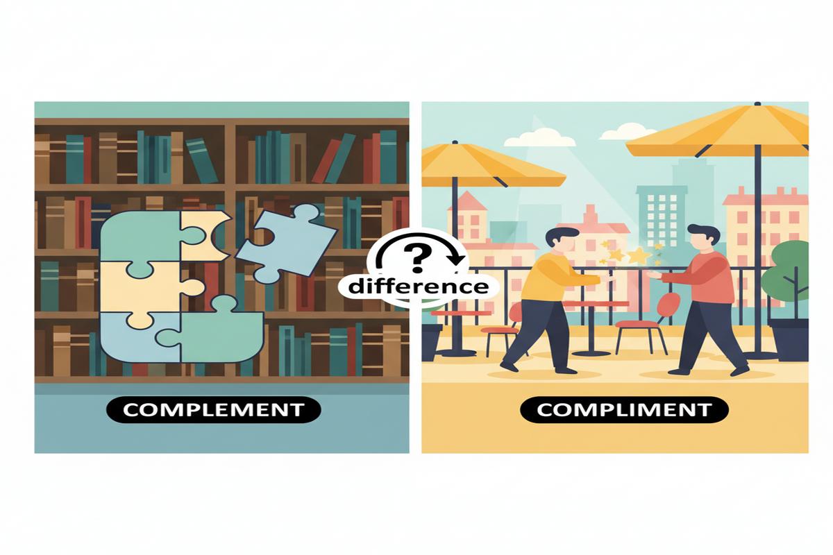 Complement vs Compliment: Anlam Farkı ve Doğru Kullanım