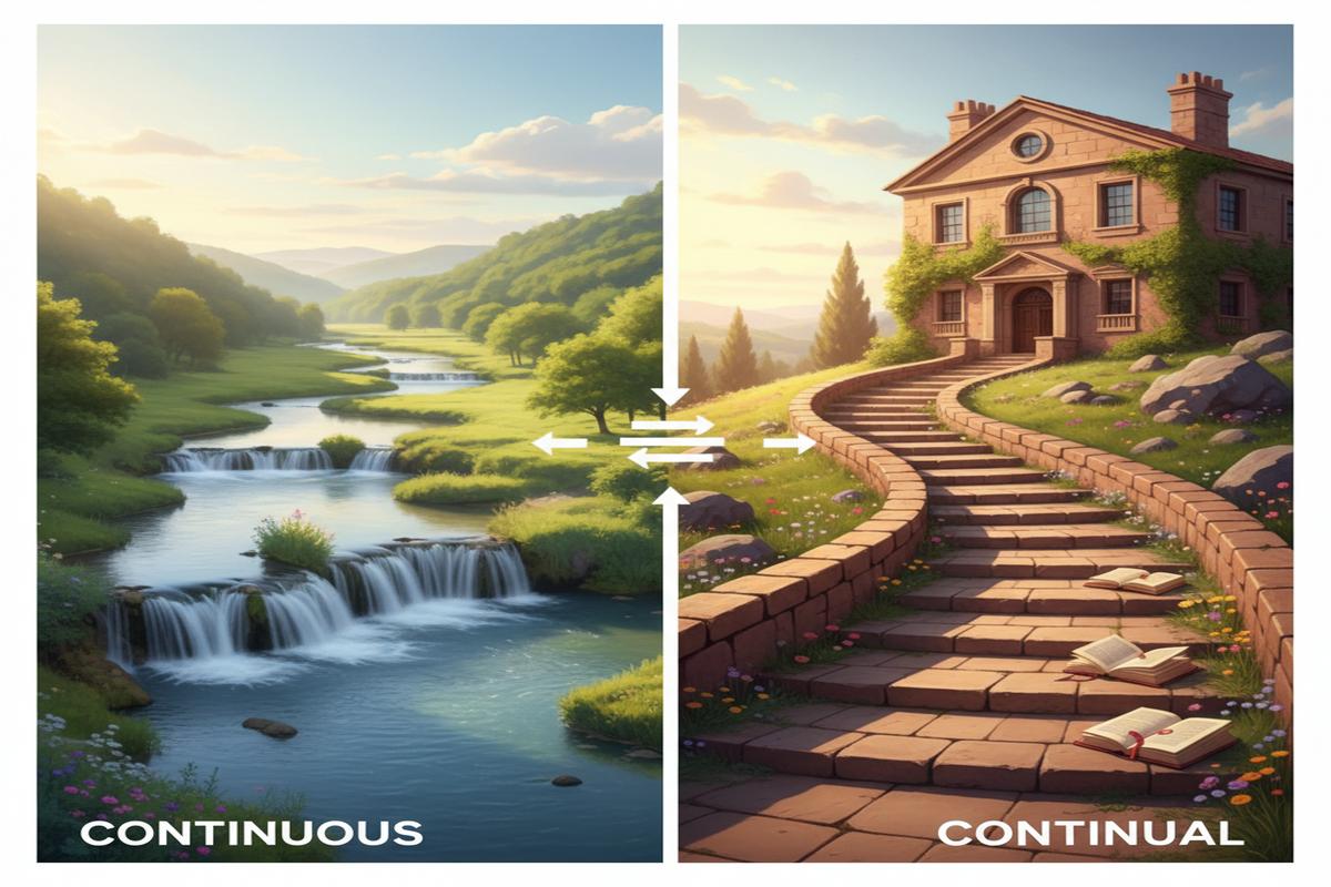Continuous vs Continual: Anlam, Fark ve Doğru Kullanım