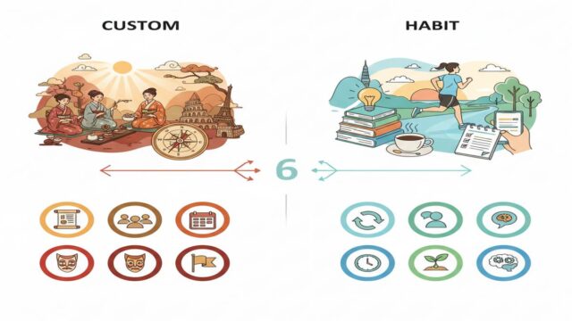 Custom ve Habit: Farklar, Kalıplar ve Doğru Kullanım