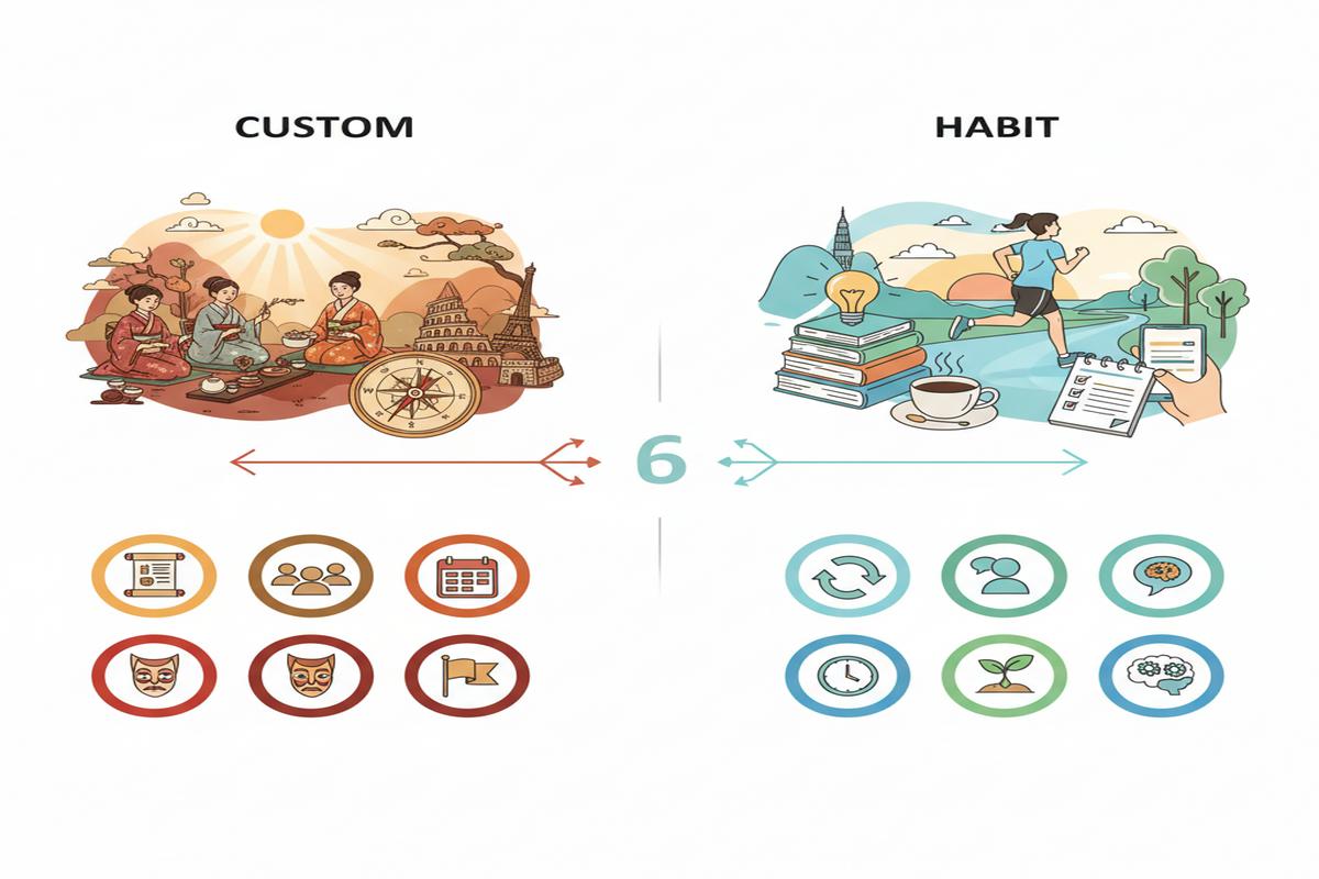 Custom ve Habit: Farklar, Kalıplar ve Doğru Kullanım