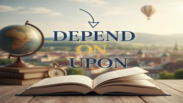 Depend on mı, upon mı? Doğru Kullanım ve Örnekler