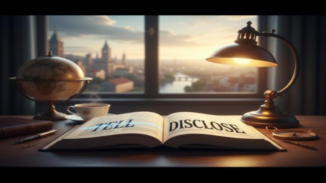 Disclose Nedir? Tell’den Farkı ve Doğru Kullanım Rehberi
