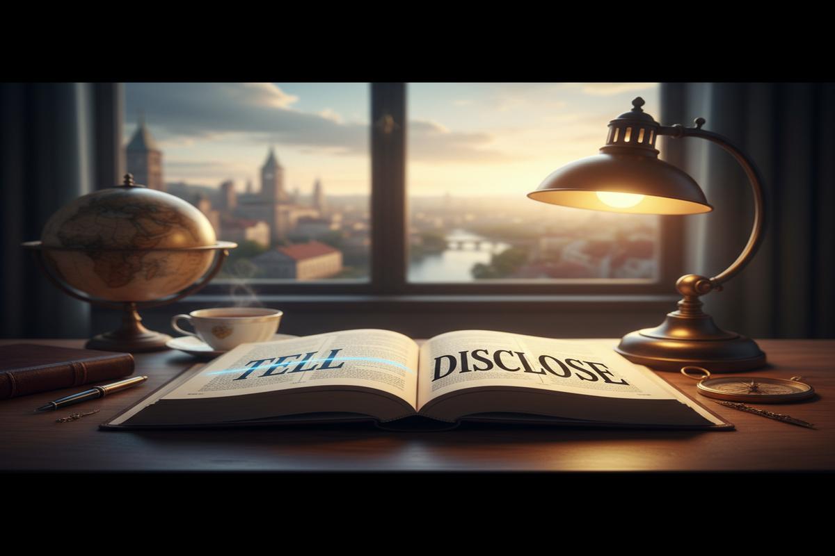 Disclose Nedir? Tell’den Farkı ve Doğru Kullanım Rehberi