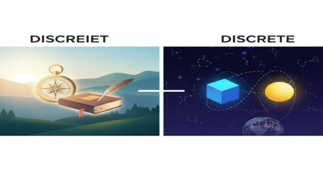 Discreet vs Discrete: Anlam, Fark ve Doğru Kullanım