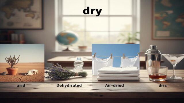 Dry Yerine Ne Denir? Arid, Parched, Dehydrated Rehberi