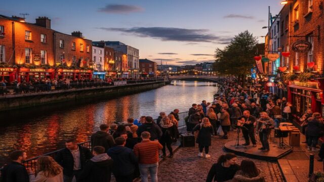 Dublin Sevgililer Günü: Nehir Kenarı Pub ve Canlı Müzik Rehberi