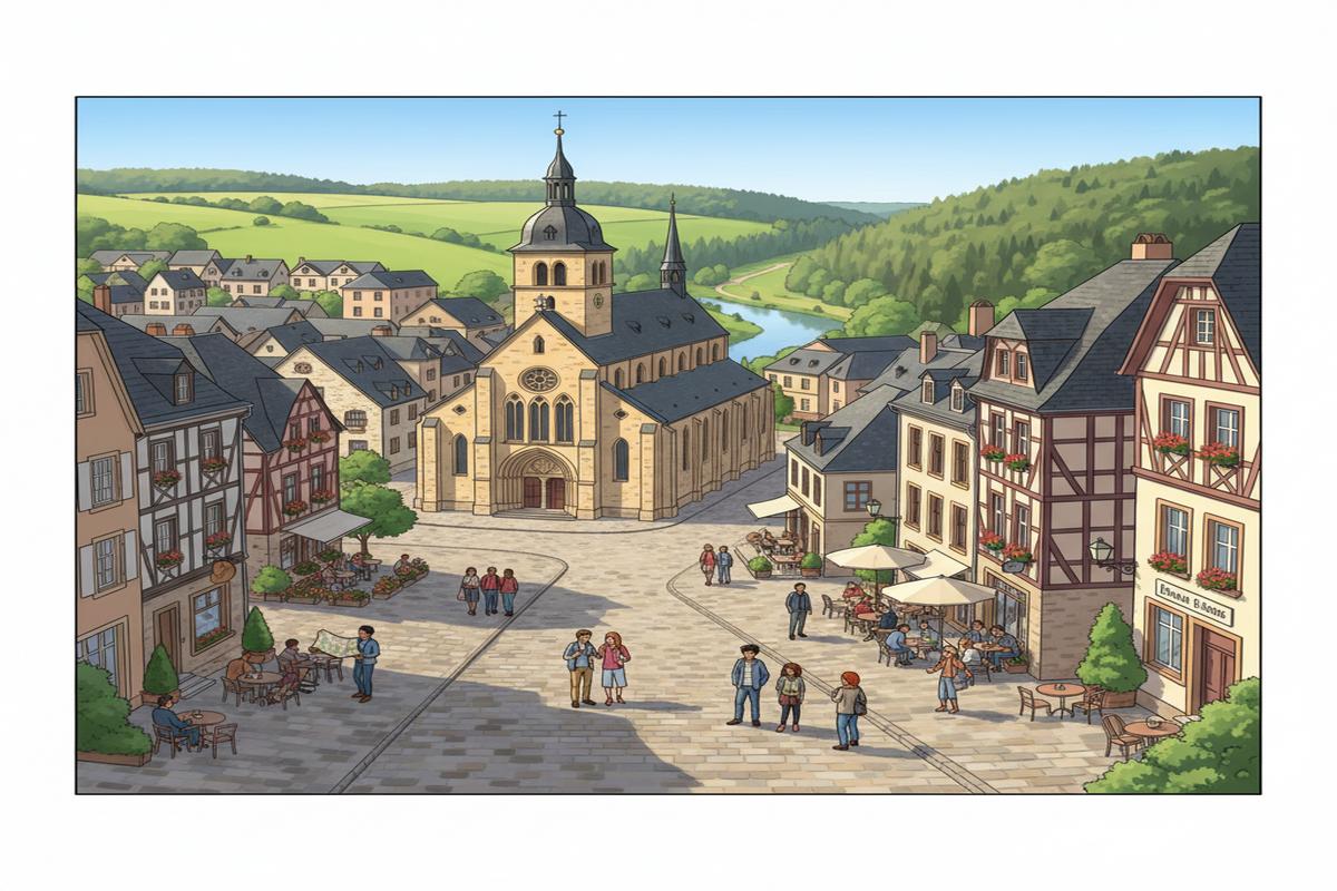 Echternach Gezi Rehberi: Ulaşım, Etkinlikler ve Bütçe