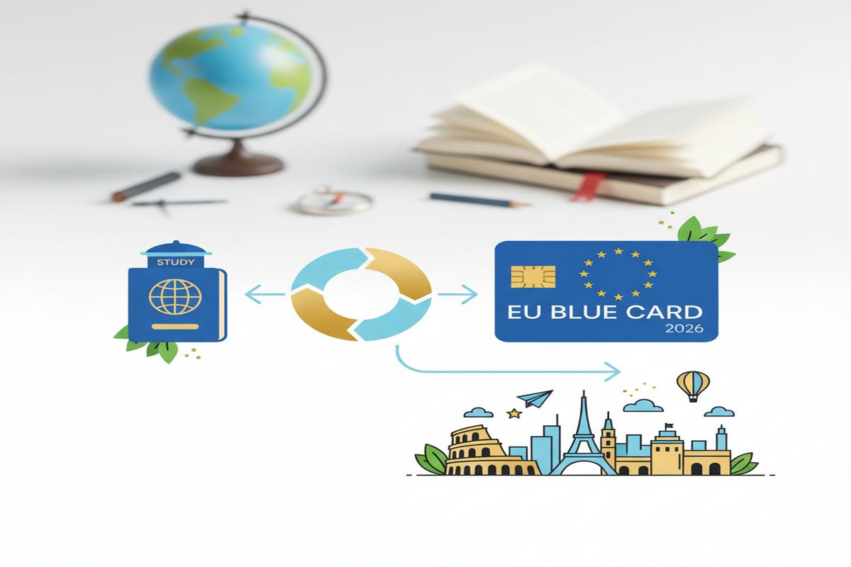 EU Blue Card Rehberi: Post-Study İzninden Geçiş, Adım Adım