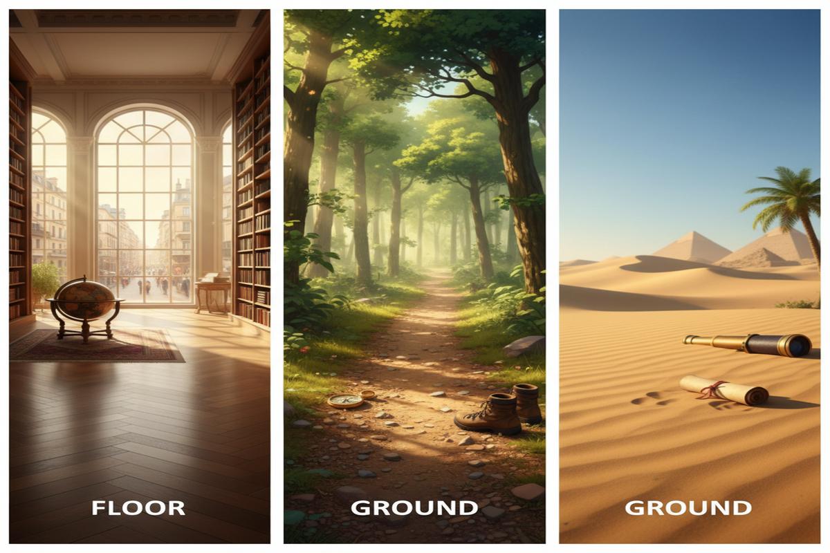 Floor ve Ground farkı: doğru kullanım ve pratik örnekler