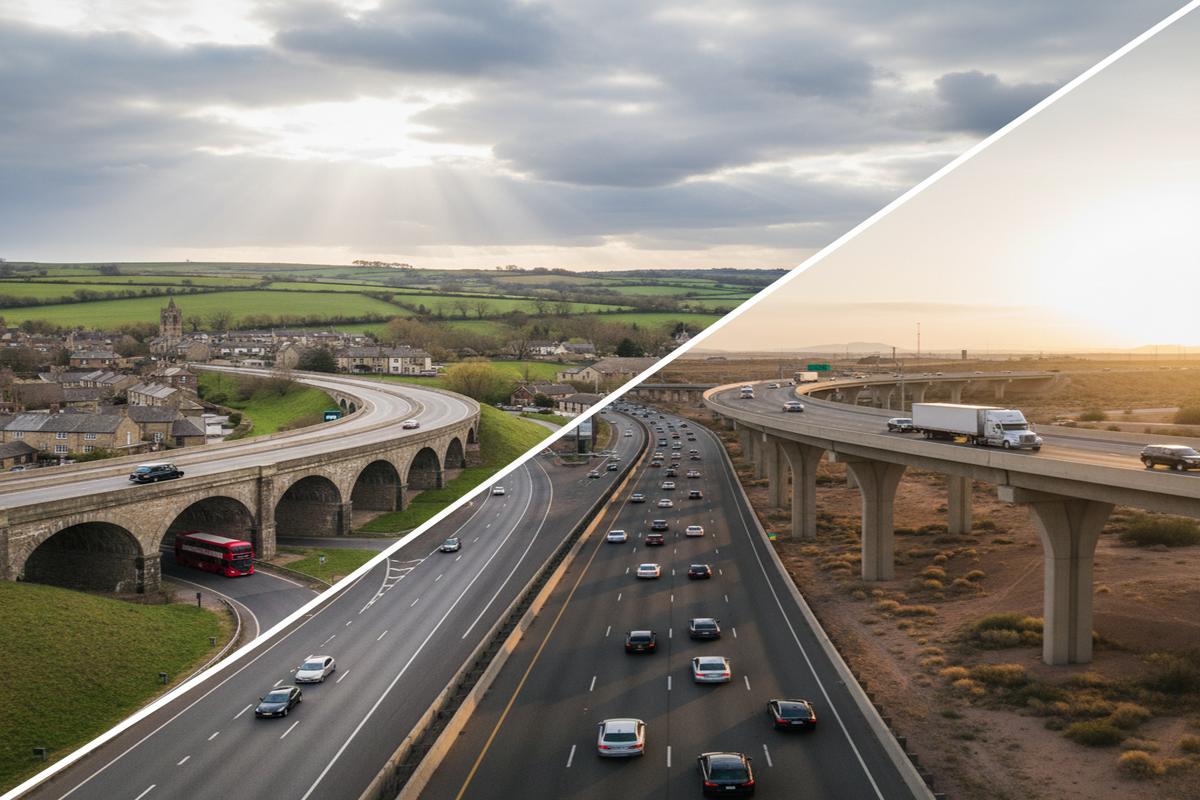Flyover vs Overpass: UK/US Farkı, Doğru Kullanım Rehberi