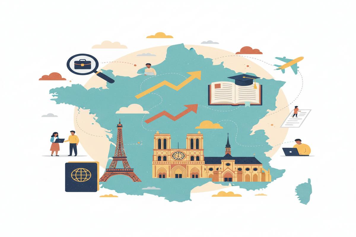 Fransa’da İş Bulmak: Vize, CV, Sektör ve Mülakat Rehberi