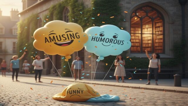 Funny, Humorous, Amusing: Doğru Kelimeyi Bağlamla Seçin