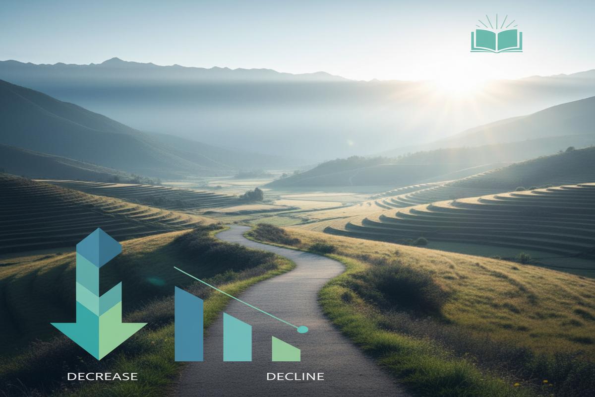 Go down yerine decrease/decline: Resmi ve doğru kullanım