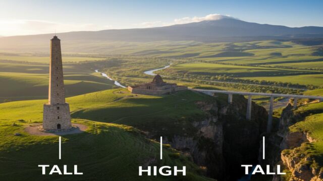 High vs Tall: Doğru Kullanım ve Örneklerle Hızlı Rehber