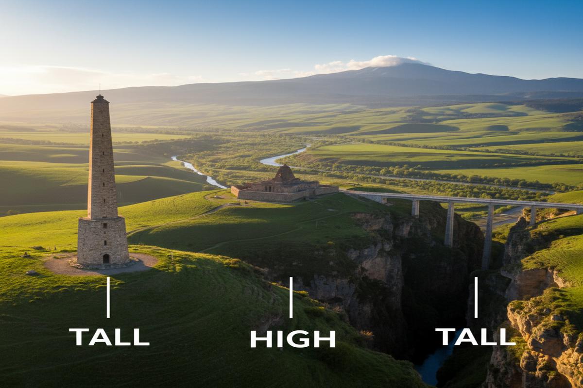 High vs Tall: Doğru Kullanım ve Örneklerle Hızlı Rehber