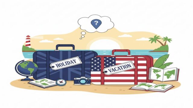 Holiday vs Vacation: UK–US seyahat terimleri rehberi