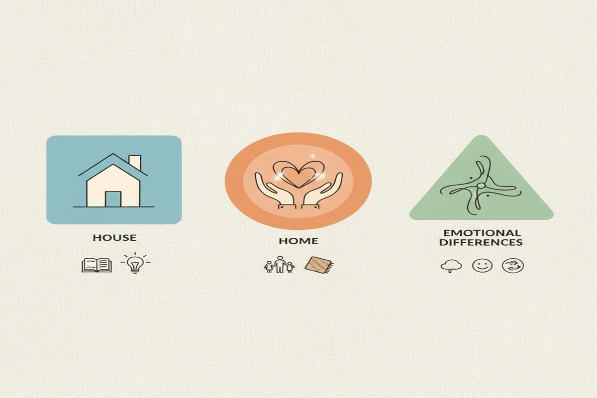 House ve Home Farkı: Doğru Kullanım, Tını ve Örnekler