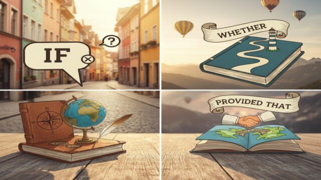If, Whether, Provided That: Anlam, Farklar ve Doğru Kullanım