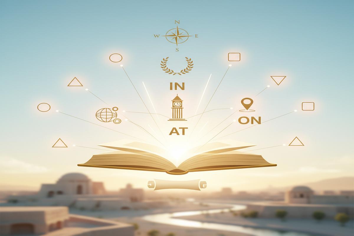 In, At, On: En Net Kullanım Rehberi + 15 Kural, Örnekler