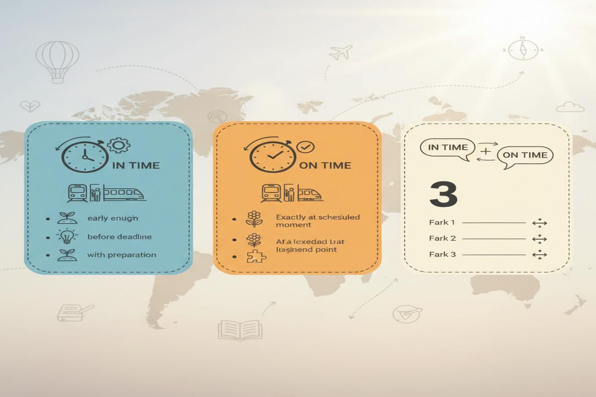In time vs On time: Anlam, farklar ve doğru kullanım rehberi