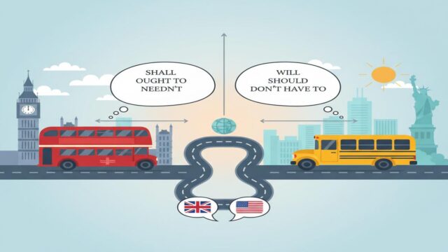İngiliz vs Amerikan İngilizcesi Modal Fiiller: Doğru Seçim