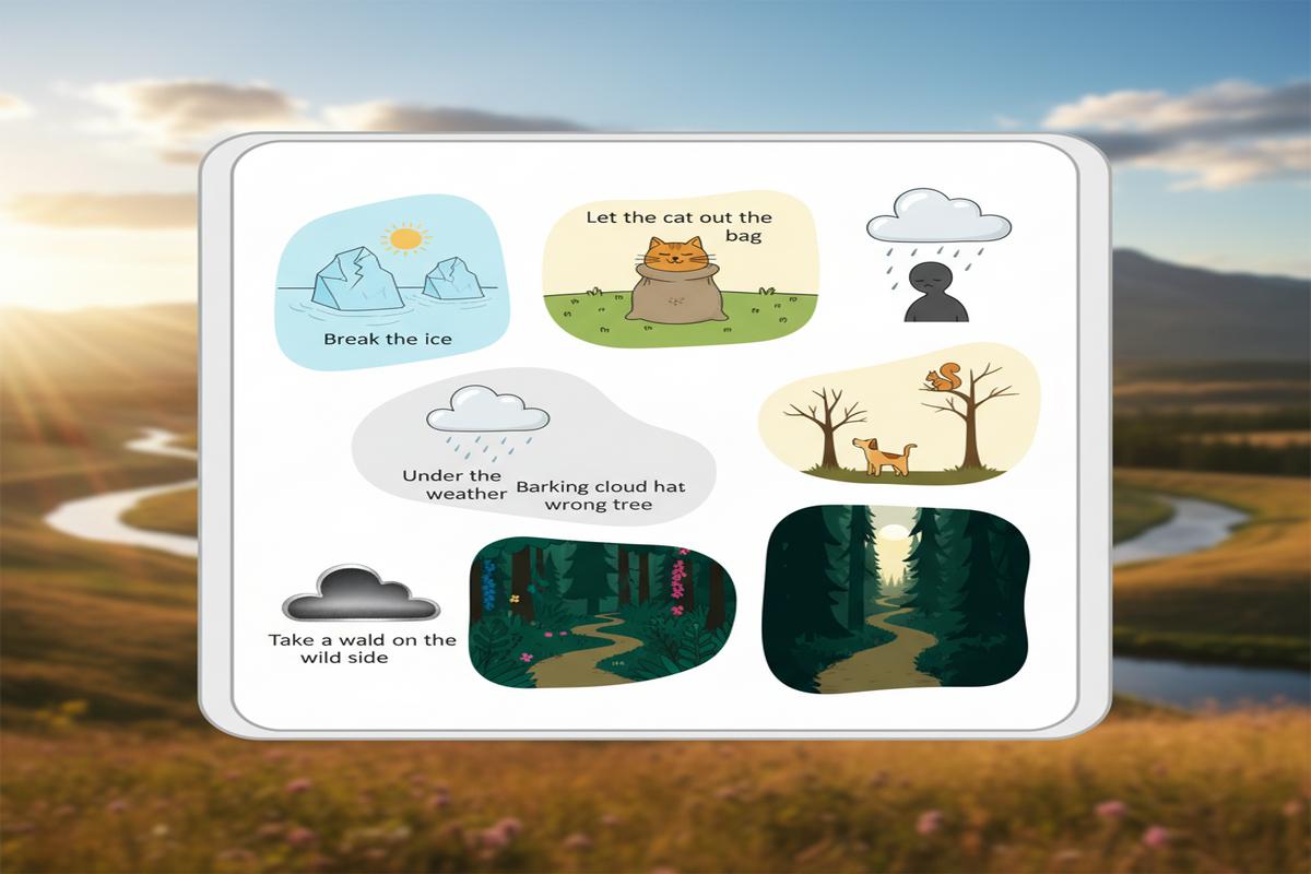 İngilizce Doğa ve Hava Deyimleri: Anlam, Kullanım, Örnekler