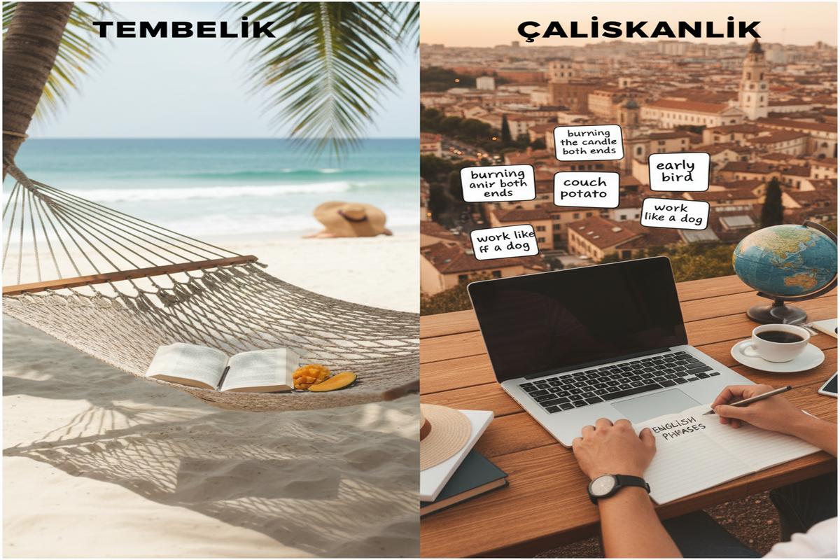 İngilizce Tembellik-Çalışkanlık Kalıpları: 9 Örnek