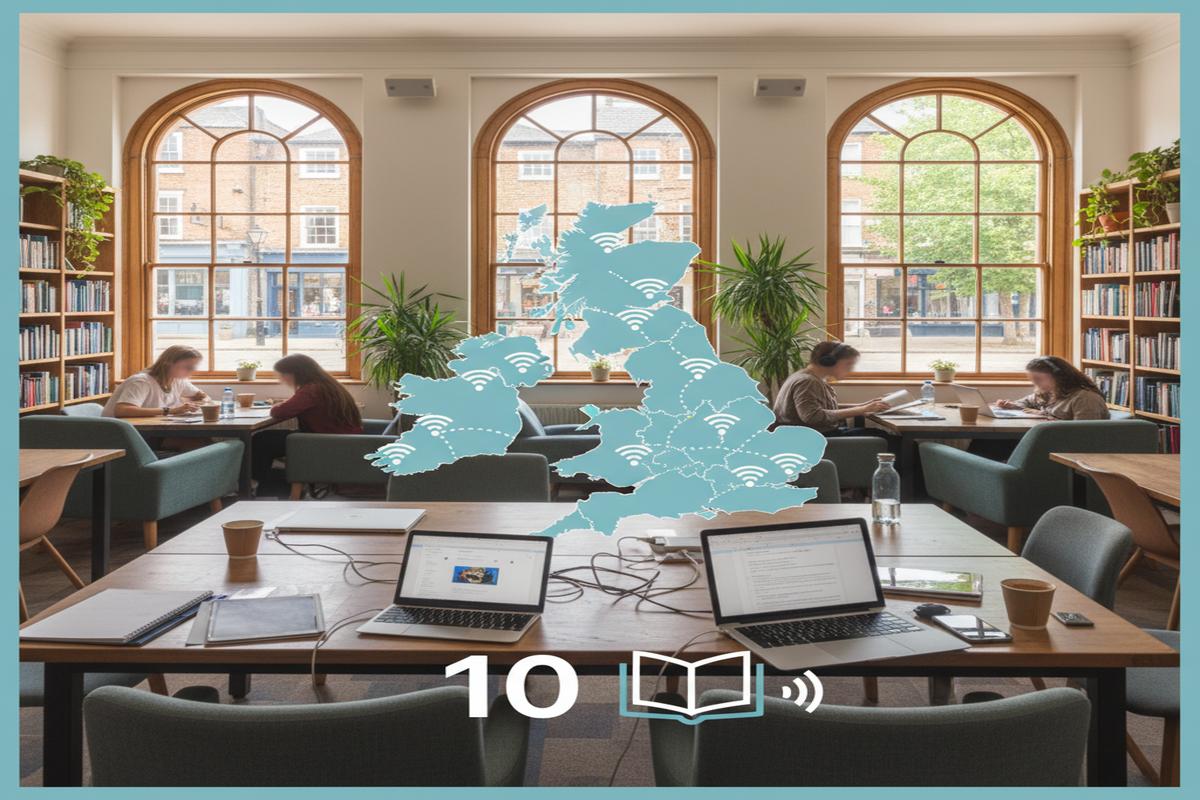 İngiltere’de Ücretsiz WiFi ve Çalışma Alanları Rehberi
